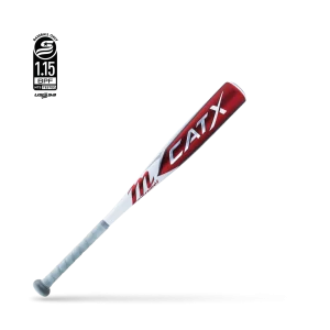 Red Marucci CatX youth baseball bat. -10 drop.