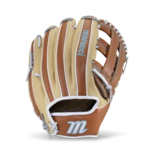 Brown and tan Marucci Acadia glove - 12.5 inches long