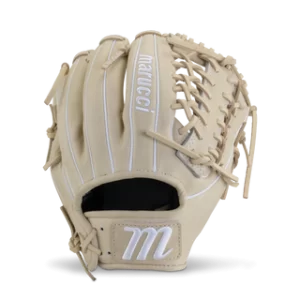 Tan Marucci Ascension fielding glove - 11.75 inches long