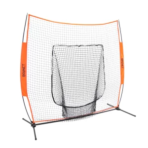 7 foot by 7 foot hitting net called "Big Mouth X" from Bownet